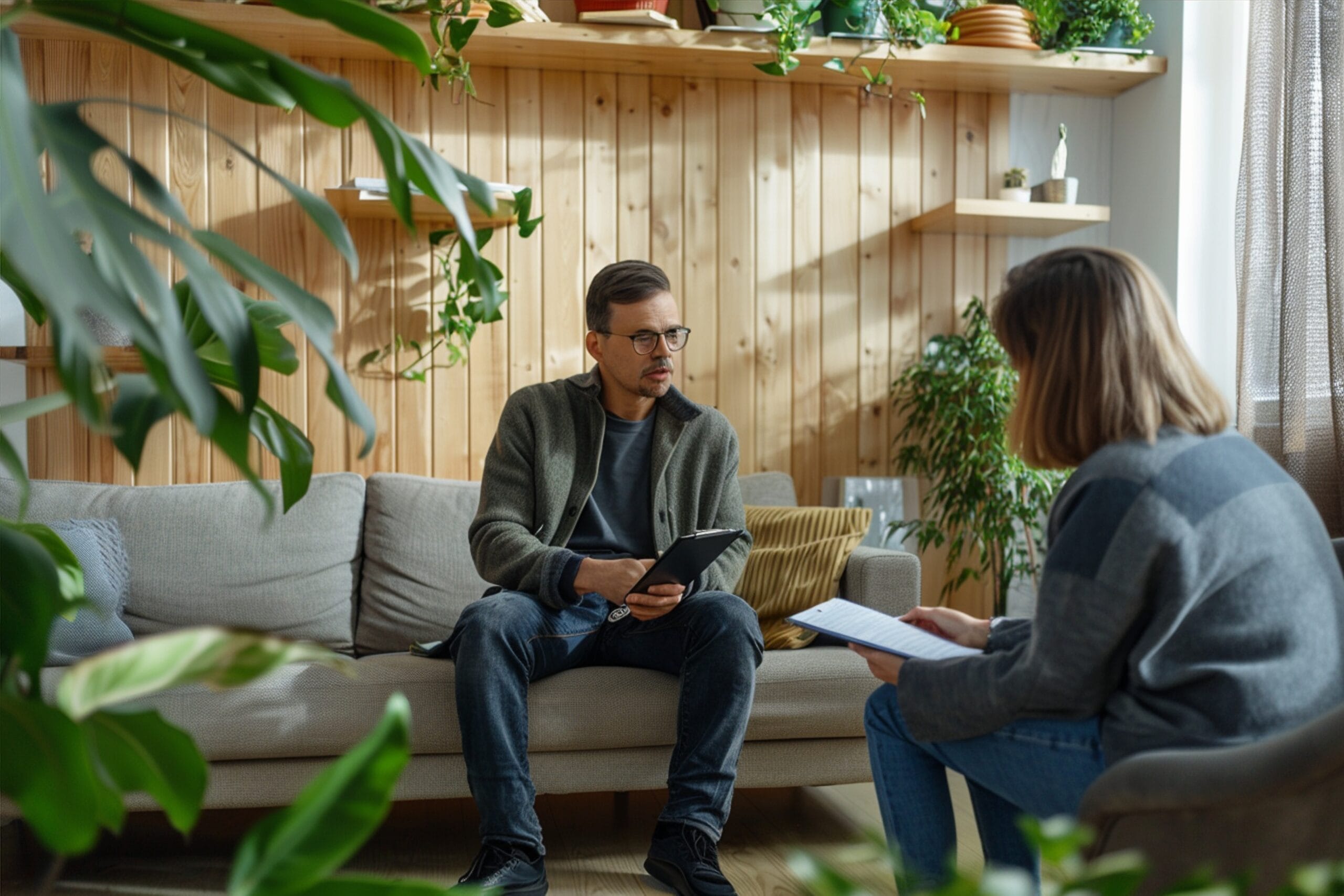 Confidential planning conversation
