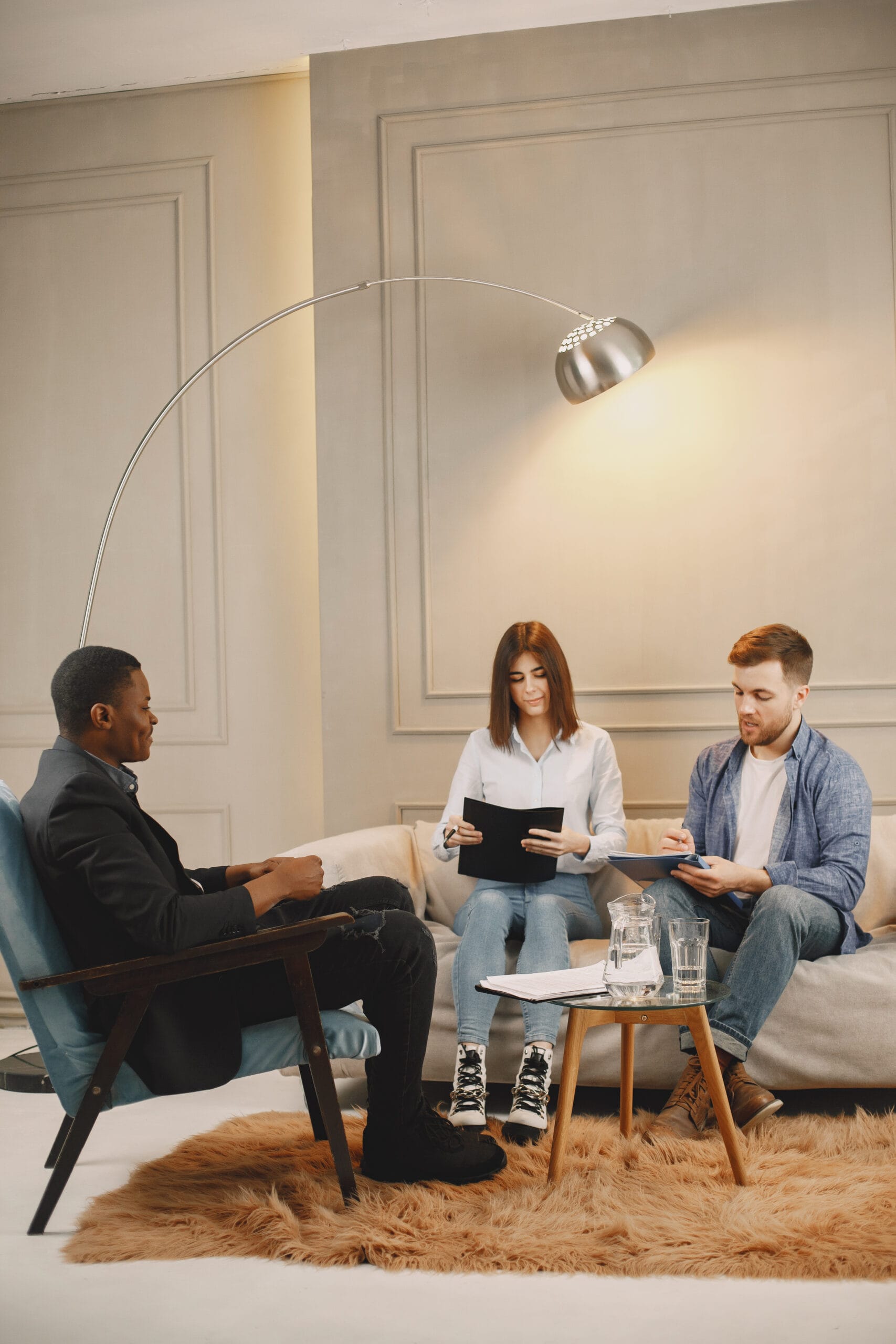 A calm conversation with an interventionist